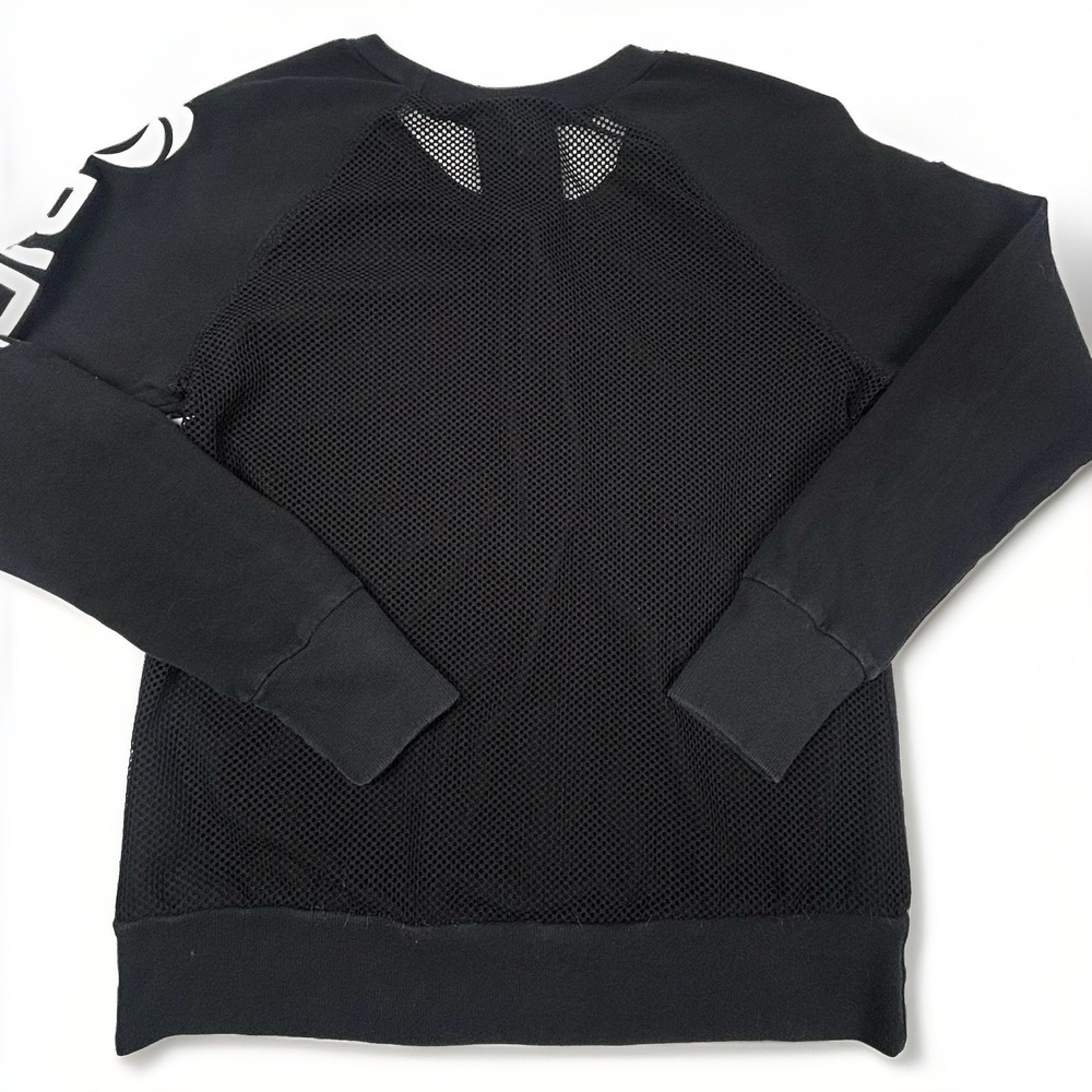 Splits Fifty Nine 59 Workout Athletic Sweatshirt SMALL Black Mesh NET Razorback - Picture 2 of 10